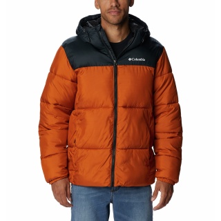 Columbia Winter Jacket Puffect with Hood (Thermarator Insulation, waterproof) copper orange Men